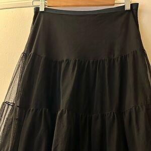 Vintage Free People lace and tulle skirt.  Size medium.